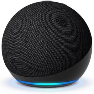 Echo Dot (5th Gen, 2022 release) | With bigger vibrant sound, helpful routines and Alexa | Charcoal