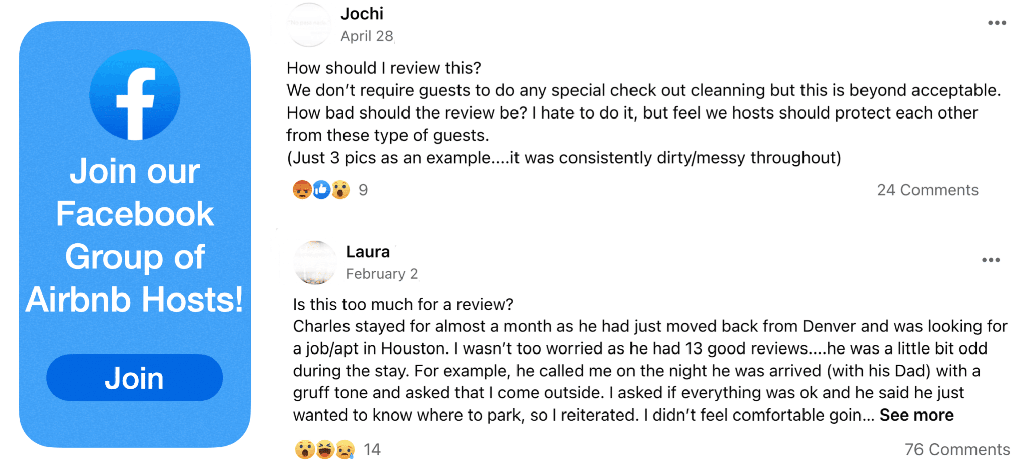 write review for guest airbnb