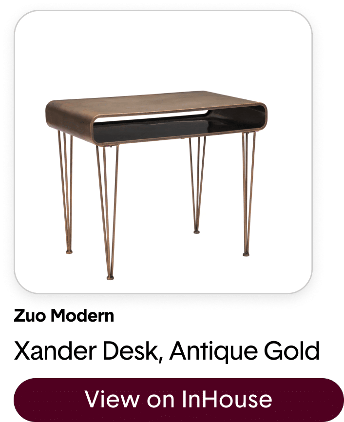 Zuo Modern Xander Desk-  InHouse offers host-only discounts on over 100,000+ products